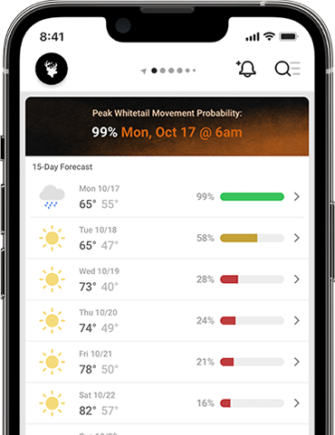 know when to hunt with HuntCast